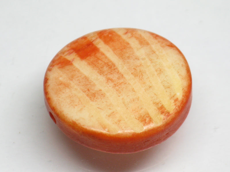 TOKO-BEADS AB199-06S Bone bead 20mm AB199-06S ボーンビーズ 20mm Asian bead & African bead  Handmade,Lampeork,bead,asia,india,ethnic,parts,accessory,beads とんぼ玉,ビーズ,トンボ玉,アジア,インド,エスニック,手作り,パーツ,アクセサリー