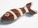TOKO-BEADS AB200-13 Bone bead (Fish) 13~17mm AB200-13 ボーンビーズ（魚） 13~17mm Asian bead & African bead  Handmade,Lampeork,bead,asia,india,ethnic,parts,accessory,beads とんぼ玉,ビーズ,トンボ玉,アジア,インド,エスニック,手作り,パーツ,アクセサリー