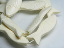 TOKO-BEADS AB200-31N Bone bead (Fish) (strand) 13~17mm AB200-31N ボーンビーズ（魚）（連） 13~17mm Asian bead & African bead  Handmade,Lampeork,bead,asia,india,ethnic,parts,accessory,beads とんぼ玉,ビーズ,トンボ玉,アジア,インド,エスニック,手作り,パーツ,アクセサリー