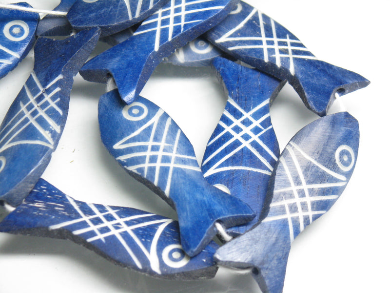 TOKO-BEADS AB200-33N Bone bead (Fish) (strand) 13~17mm AB200-33N ボーンビーズ（魚）（連） 13~17mm Asian bead & African bead  Handmade,Lampeork,bead,asia,india,ethnic,parts,accessory,beads とんぼ玉,ビーズ,トンボ玉,アジア,インド,エスニック,手作り,パーツ,アクセサリー