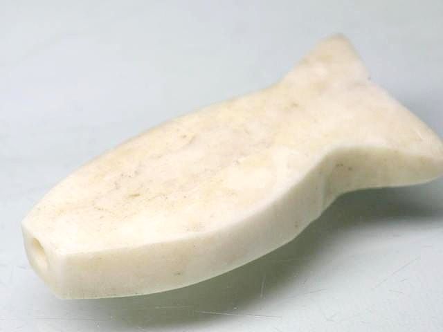 TOKO-BEADS AB200-61S Bone bead (Fish) 12~14mm AB200-61S ボーンビーズ（魚） 12~14mm Asian bead & African bead  Handmade,Lampeork,bead,asia,india,ethnic,parts,accessory,beads とんぼ玉,ビーズ,トンボ玉,アジア,インド,エスニック,手作り,パーツ,アクセサリー