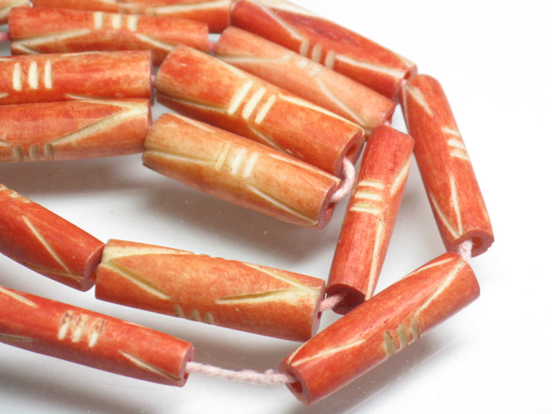 TOKO-BEADS AB202N-03 Bone bead (strand) 5~8mm AB202N-03 ボーンビーズ（連） 5~8mm Asian bead & African bead  Handmade,Lampeork,bead,asia,india,ethnic,parts,accessory,beads とんぼ玉,ビーズ,トンボ玉,アジア,インド,エスニック,手作り,パーツ,アクセサリー