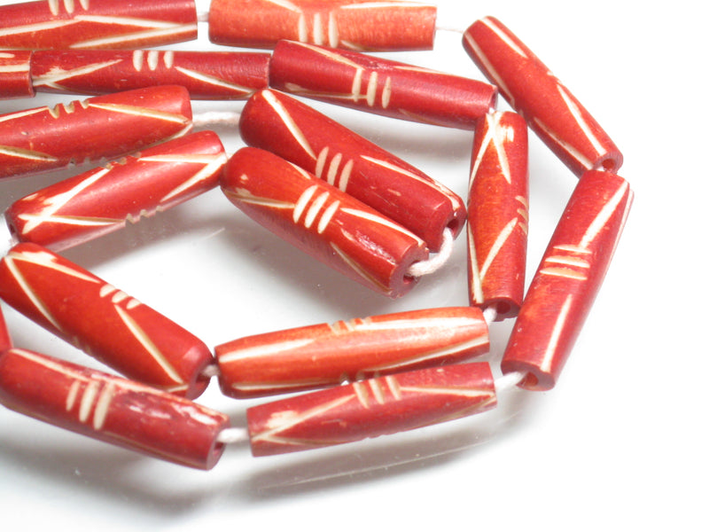 TOKO-BEADS AB202N-04 Bone bead (strand) 5~8mm AB202N-04 ボーンビーズ（連） 5~8mm Asian bead & African bead  Handmade,Lampeork,bead,asia,india,ethnic,parts,accessory,beads とんぼ玉,ビーズ,トンボ玉,アジア,インド,エスニック,手作り,パーツ,アクセサリー