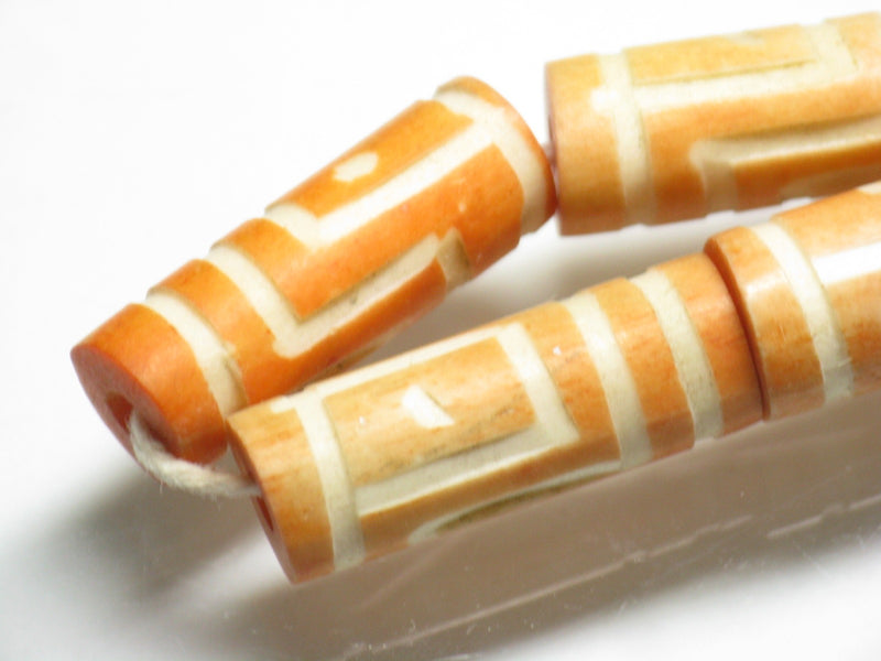 TOKO-BEADS AB203N-04 Bone bead (strand) 6~8mm AB203N-04 ボーンビーズ（連） 6~8mm Asian bead & African bead  Handmade,Lampeork,bead,asia,india,ethnic,parts,accessory,beads とんぼ玉,ビーズ,トンボ玉,アジア,インド,エスニック,手作り,パーツ,アクセサリー
