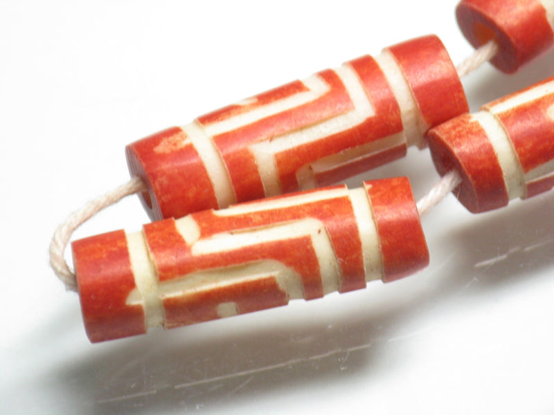 TOKO-BEADS AB203N-05 Bone bead (strand) 6~8mm AB203N-05 ボーンビーズ（連） 6~8mm Asian bead & African bead  Handmade,Lampeork,bead,asia,india,ethnic,parts,accessory,beads とんぼ玉,ビーズ,トンボ玉,アジア,インド,エスニック,手作り,パーツ,アクセサリー