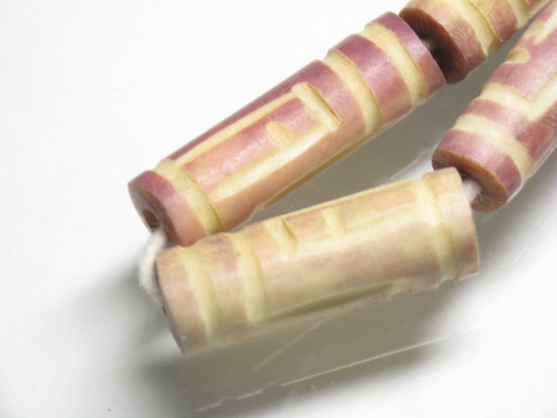 TOKO-BEADS AB203N-06 Bone bead (strand) 6~8mm AB203N-06 ボーンビーズ（連） 6~8mm Asian bead & African bead  Handmade,Lampeork,bead,asia,india,ethnic,parts,accessory,beads とんぼ玉,ビーズ,トンボ玉,アジア,インド,エスニック,手作り,パーツ,アクセサリー