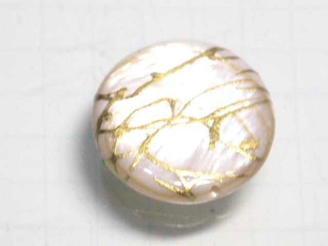 TOKO-BEADS AB306-01S Shell bead 18mm AB306-01S コイン型シェルビーズS 18mm Asian bead & African bead  Handmade,Lampeork,bead,asia,india,ethnic,parts,accessory,beads とんぼ玉,ビーズ,トンボ玉,アジア,インド,エスニック,手作り,パーツ,アクセサリー
