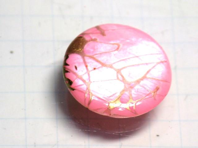 TOKO-BEADS AB306-03S Shell bead 18mm AB306-03S コイン型シェルビーズS 18mm Asian bead & African bead  Handmade,Lampeork,bead,asia,india,ethnic,parts,accessory,beads とんぼ玉,ビーズ,トンボ玉,アジア,インド,エスニック,手作り,パーツ,アクセサリー