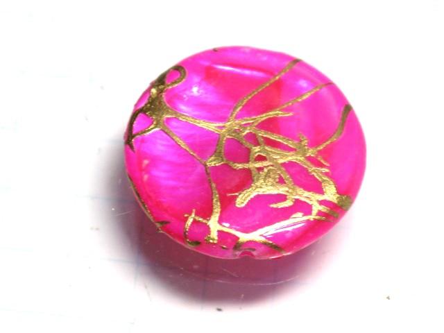 TOKO-BEADS AB306-04S Shell bead 18mm AB306-04S コイン型シェルビーズS 18mm Asian bead & African bead  Handmade,Lampeork,bead,asia,india,ethnic,parts,accessory,beads とんぼ玉,ビーズ,トンボ玉,アジア,インド,エスニック,手作り,パーツ,アクセサリー