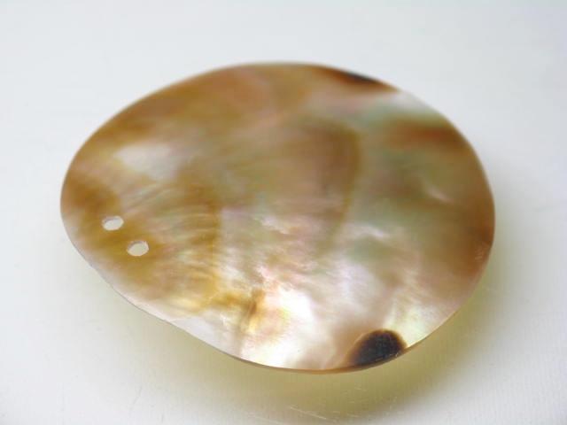 TOKO-BEADS AB307-34 Shell Charm 34mm AB307-34 シェルチャーム 34mm Asian bead & African bead  Handmade,Lampeork,bead,asia,india,ethnic,parts,accessory,beads とんぼ玉,ビーズ,トンボ玉,アジア,インド,エスニック,手作り,パーツ,アクセサリー