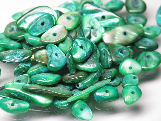 | TOKO-BEADS |AB309-05 カラーシェルビーズ（30g） 6~18mmとんぼ玉,ビーズ,トンボ玉,アジア,インド,エスニック,手作り,パーツ,アクセサリー