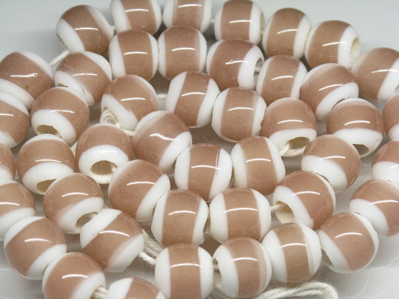 TOKO-BEADS AG003N-11 Glass bead (strand) 10~12mm AG003N-11 ガラスビーズ（連） 10~12mm Asian bead & African bead  Handmade,Lampeork,bead,asia,india,ethnic,parts,accessory,beads とんぼ玉,ビーズ,トンボ玉,アジア,インド,エスニック,手作り,パーツ,アクセサリー