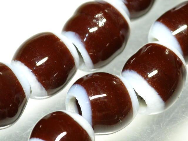 TOKO-BEADS AG003-35N Glass bead (strand) 10~11mm AG003-35N ガラスビーズ（連） 10~11mm Asian bead & African bead  Handmade,Lampeork,bead,asia,india,ethnic,parts,accessory,beads とんぼ玉,ビーズ,トンボ玉,アジア,インド,エスニック,手作り,パーツ,アクセサリー