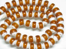 TOKO-BEADS AG004-18N Glass bead (strand) 8.5mm AG004-18N カラーベルトビーズ（連） 8.5mm Asian bead & African bead  Handmade,Lampeork,bead,asia,india,ethnic,parts,accessory,beads とんぼ玉,ビーズ,トンボ玉,アジア,インド,エスニック,手作り,パーツ,アクセサリー