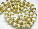 TOKO-BEADS AG004-19N Glass bead 8mm AG004-19N カラーベルトビーズ 8mm Asian bead & African bead  Handmade,Lampeork,bead,asia,india,ethnic,parts,accessory,beads とんぼ玉,ビーズ,トンボ玉,アジア,インド,エスニック,手作り,パーツ,アクセサリー