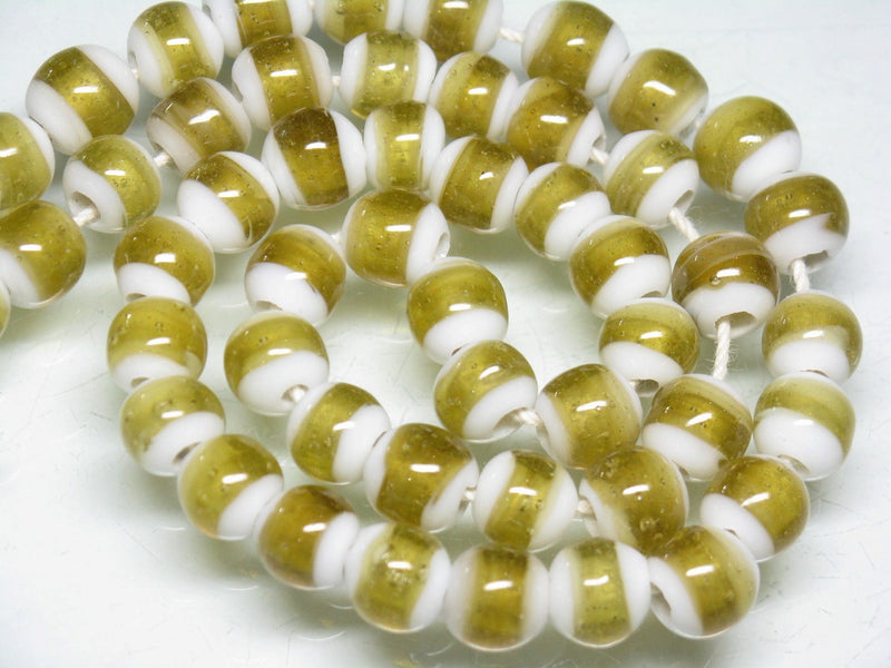 TOKO-BEADS AG004N-19 Glass bead 8mm AG004N-19 カラーベルトビーズ 8mm Asian bead & African bead  Handmade,Lampeork,bead,asia,india,ethnic,parts,accessory,beads とんぼ玉,ビーズ,トンボ玉,アジア,インド,エスニック,手作り,パーツ,アクセサリー