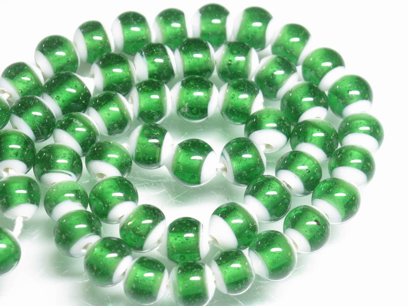 TOKO-BEADS AG004-22N Glass bead 8mm AG004-22N カラーベルトビーズ 8mm Asian bead & African bead  Handmade,Lampeork,bead,asia,india,ethnic,parts,accessory,beads とんぼ玉,ビーズ,トンボ玉,アジア,インド,エスニック,手作り,パーツ,アクセサリー