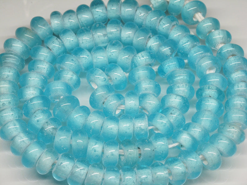 | TOKO-BEADS |AG005N-01 リング型ビーズ（連） 10~11mmとんぼ玉,ビーズ,トンボ玉,アジア,インド,エスニック,手作り,パーツ,アクセサリー