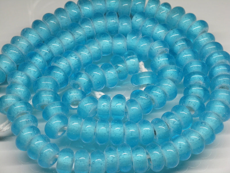 | TOKO-BEADS |AG005N-02 リング型ビーズ（連） 10~11mmとんぼ玉,ビーズ,トンボ玉,アジア,インド,エスニック,手作り,パーツ,アクセサリー