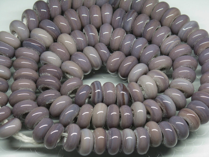 | TOKO-BEADS |AG005N-07 リング型ビーズ（連） 10~11mmとんぼ玉,ビーズ,トンボ玉,アジア,インド,エスニック,手作り,パーツ,アクセサリー