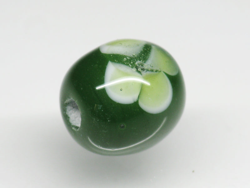 TOKO-BEADS AG006S-04 Glass bead 11mm AG006S-04 フラワービーズ 11mm Asian bead & African bead  Handmade,Lampeork,bead,asia,india,ethnic,parts,accessory,beads とんぼ玉,ビーズ,トンボ玉,アジア,インド,エスニック,手作り,パーツ,アクセサリー