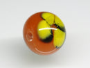 TOKO-BEADS AG006S-12 Glass bead 12mm AG006S-12 フラワービーズ 12mm Asian bead & African bead  Handmade,Lampeork,bead,asia,india,ethnic,parts,accessory,beads とんぼ玉,ビーズ,トンボ玉,アジア,インド,エスニック,手作り,パーツ,アクセサリー