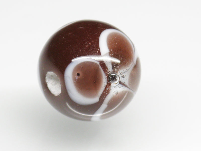 TOKO-BEADS AG006S-13 Glass bead 12mm AG006S-13 フラワービーズ 12mm Asian bead & African bead  Handmade,Lampeork,bead,asia,india,ethnic,parts,accessory,beads とんぼ玉,ビーズ,トンボ玉,アジア,インド,エスニック,手作り,パーツ,アクセサリー