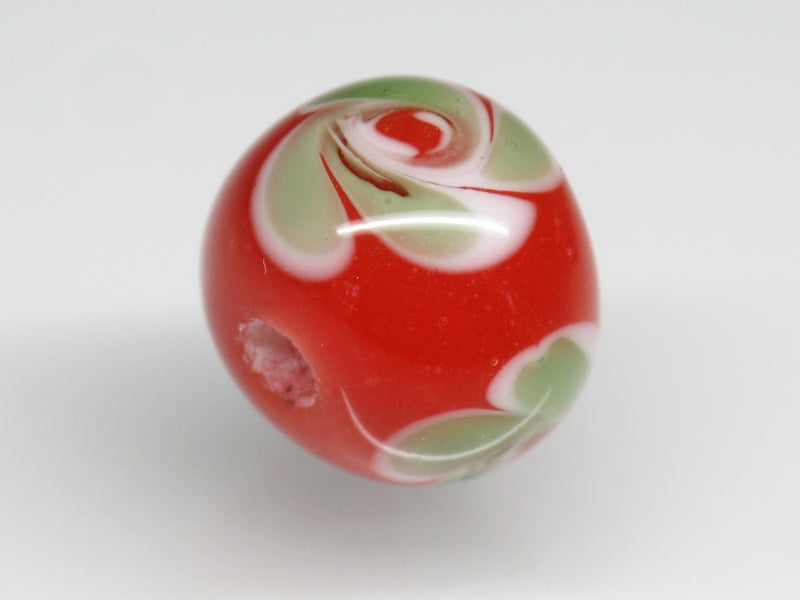 TOKO-BEADS AG006S-14 Glass bead 12mm AG006S-14 フラワービーズ 12mm Asian bead & African bead  Handmade,Lampeork,bead,asia,india,ethnic,parts,accessory,beads とんぼ玉,ビーズ,トンボ玉,アジア,インド,エスニック,手作り,パーツ,アクセサリー