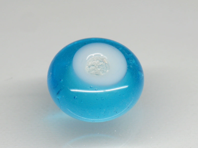 TOKO-BEADS AG007S-02 White Heart bead 11~12mm AG007S-02 ホワイトハートビーズ 11~12mm Asian bead & African bead  Handmade,Lampeork,bead,asia,india,ethnic,parts,accessory,beads とんぼ玉,ビーズ,トンボ玉,アジア,インド,エスニック,手作り,パーツ,アクセサリー