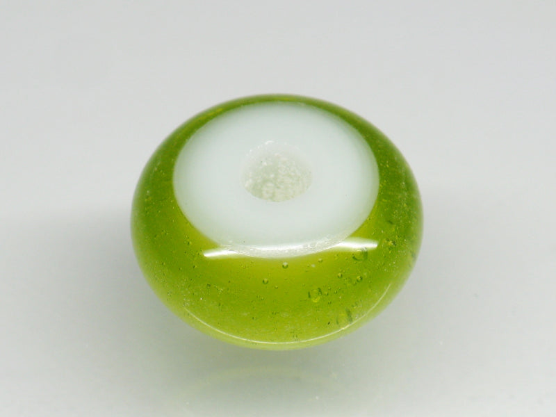 TOKO-BEADS AG007S-04 White Heart bead 11~12mm AG007S-04 ホワイトハートビーズ 11~12mm Asian bead & African bead  Handmade,Lampeork,bead,asia,india,ethnic,parts,accessory,beads とんぼ玉,ビーズ,トンボ玉,アジア,インド,エスニック,手作り,パーツ,アクセサリー