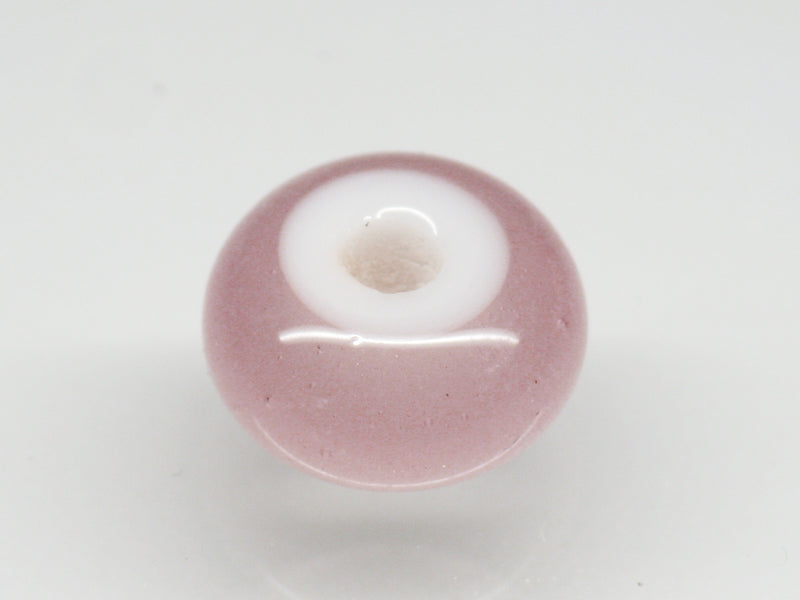 TOKO-BEADS AG007S-07 White Heart bead 11~12mm AG007S-07 ホワイトハートビーズ 11~12mm Asian bead & African bead  Handmade,Lampeork,bead,asia,india,ethnic,parts,accessory,beads とんぼ玉,ビーズ,トンボ玉,アジア,インド,エスニック,手作り,パーツ,アクセサリー