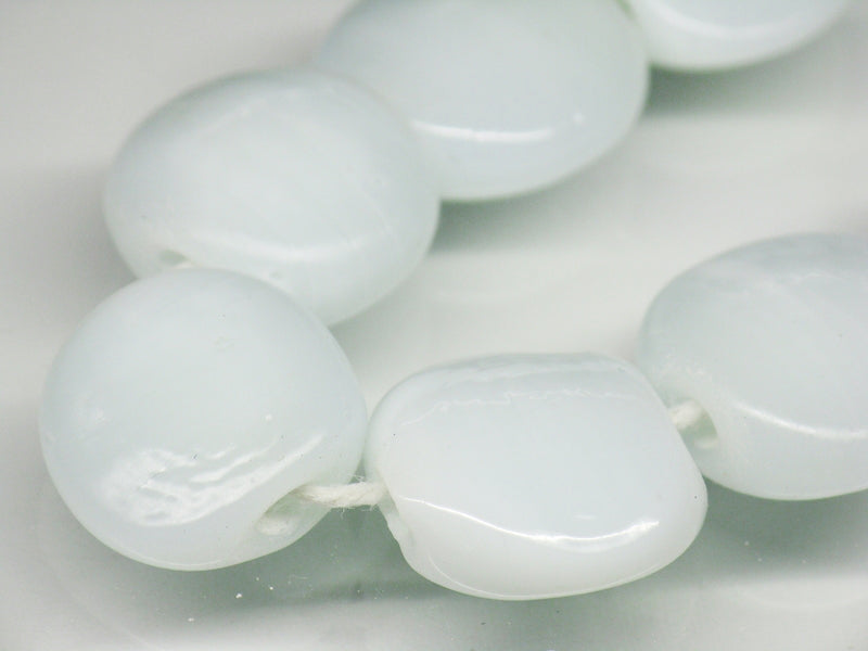 TOKO-BEADS AG008N-01 Glass bead (strand) 16mm AG008N-01 丸型フラットビーズ（連） 16mm Asian bead & African bead  Handmade,Lampeork,bead,asia,india,ethnic,parts,accessory,beads とんぼ玉,ビーズ,トンボ玉,アジア,インド,エスニック,手作り,パーツ,アクセサリー