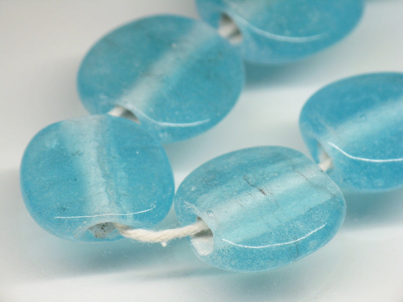 TOKO-BEADS AG008N-03 Glass bead (strand) 17mm AG008N-03 丸型フラットビーズ（連） 17mm Asian bead & African bead  Handmade,Lampeork,bead,asia,india,ethnic,parts,accessory,beads とんぼ玉,ビーズ,トンボ玉,アジア,インド,エスニック,手作り,パーツ,アクセサリー