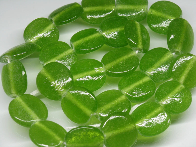 TOKO-BEADS AG008N-08 Glass bead (strand) 18mm AG008N-08 丸型フラットビーズ（連） 18mm Asian bead & African bead  Handmade,Lampeork,bead,asia,india,ethnic,parts,accessory,beads とんぼ玉,ビーズ,トンボ玉,アジア,インド,エスニック,手作り,パーツ,アクセサリー