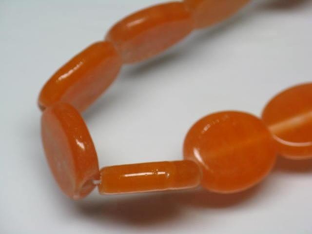 TOKO-BEADS AG008-38N Glass bead 13~16mm AG008-38N 丸型フラットビーズ（連） 13~16mm Asian bead & African bead  Handmade,Lampeork,bead,asia,india,ethnic,parts,accessory,beads とんぼ玉,ビーズ,トンボ玉,アジア,インド,エスニック,手作り,パーツ,アクセサリー