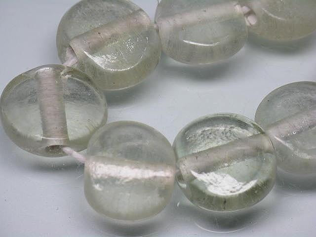 TOKO-BEADS AG008-40N Glass bead (strand) 17~18mm AG008-40N 丸型フラットビーズ（連） 17~18mm Asian bead & African bead  Handmade,Lampeork,bead,asia,india,ethnic,parts,accessory,beads とんぼ玉,ビーズ,トンボ玉,アジア,インド,エスニック,手作り,パーツ,アクセサリー