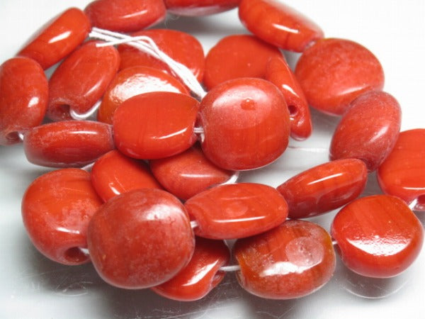TOKO-BEADS AG008-50N Glass bead 15~17mm AG008-50N 丸型フラットビーズ 15~17mm Asian bead & African bead  Handmade,Lampeork,bead,asia,india,ethnic,parts,accessory,beads とんぼ玉,ビーズ,トンボ玉,アジア,インド,エスニック,手作り,パーツ,アクセサリー