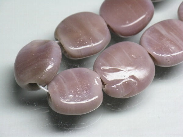 TOKO-BEADS AG008-51N Glass bead 15~17mm AG008-51N 丸型フラットビーズ 15~17mm Asian bead & African bead  Handmade,Lampeork,bead,asia,india,ethnic,parts,accessory,beads とんぼ玉,ビーズ,トンボ玉,アジア,インド,エスニック,手作り,パーツ,アクセサリー