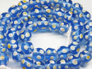TOKO-BEADS AG009-44N Glass bead (strand) 11~12mm AG009-44N とんぼ玉（連） 11~12mm Asian bead & African bead  Handmade,Lampeork,bead,asia,india,ethnic,parts,accessory,beads とんぼ玉,ビーズ,トンボ玉,アジア,インド,エスニック,手作り,パーツ,アクセサリー