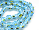 TOKO-BEADS AG010-05N Glass bead (strand) 9~9.5mm AG010-05N 三角とんぼ玉（連） 9~9.5mm Asian bead & African bead  Handmade,Lampeork,bead,asia,india,ethnic,parts,accessory,beads とんぼ玉,ビーズ,トンボ玉,アジア,インド,エスニック,手作り,パーツ,アクセサリー