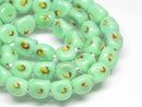 TOKO-BEADS AG010-06N Glass bead (strand) 8.5~9mm AG010-06N 三角とんぼ玉（連） 8.5~9mm Asian bead & African bead  Handmade,Lampeork,bead,asia,india,ethnic,parts,accessory,beads とんぼ玉,ビーズ,トンボ玉,アジア,インド,エスニック,手作り,パーツ,アクセサリー