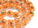 TOKO-BEADS AG010-11N Glass bead (strand) 8.5~9mm AG010-11N 三角とんぼ玉（連） 8.5~9mm Asian bead & African bead  Handmade,Lampeork,bead,asia,india,ethnic,parts,accessory,beads とんぼ玉,ビーズ,トンボ玉,アジア,インド,エスニック,手作り,パーツ,アクセサリー