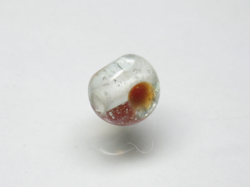 TOKO-BEADS AG010-01S Glass bead 9~9.5mm AG010-01S 三角とんぼ玉 9~9.5mm Asian bead & African bead  Handmade,Lampeork,bead,asia,india,ethnic,parts,accessory,beads とんぼ玉,ビーズ,トンボ玉,アジア,インド,エスニック,手作り,パーツ,アクセサリー