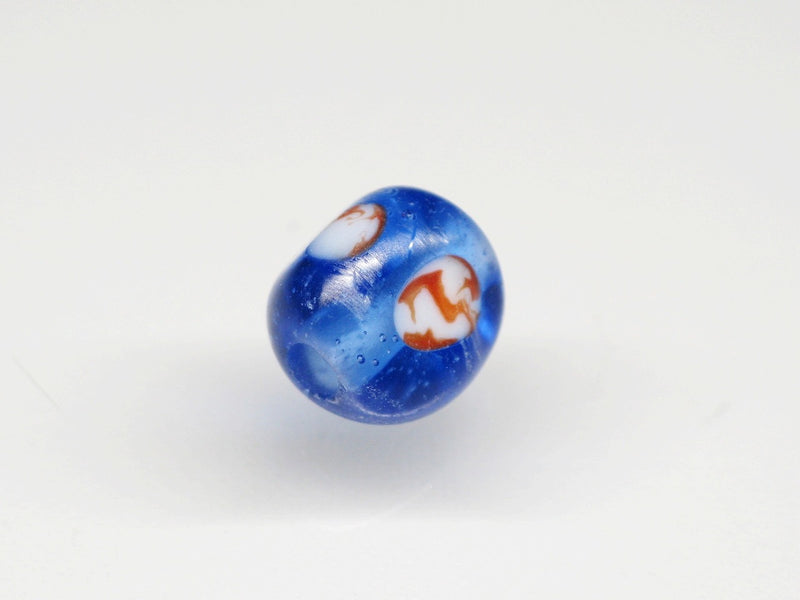 TOKO-BEADS AG010-04S Glass bead 7~8mm AG010-04S 三角とんぼ玉 7~8mm Asian bead & African bead  Handmade,Lampeork,bead,asia,india,ethnic,parts,accessory,beads とんぼ玉,ビーズ,トンボ玉,アジア,インド,エスニック,手作り,パーツ,アクセサリー
