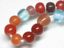 TOKO-BEADS AG015-44 Glass bead (strand) 7.5~9.5mm AG015-44 ガラスビーズ（連） 7.5~9.5mm Asian bead & African bead  Handmade,Lampeork,bead,asia,india,ethnic,parts,accessory,beads とんぼ玉,ビーズ,トンボ玉,アジア,インド,エスニック,手作り,パーツ,アクセサリー