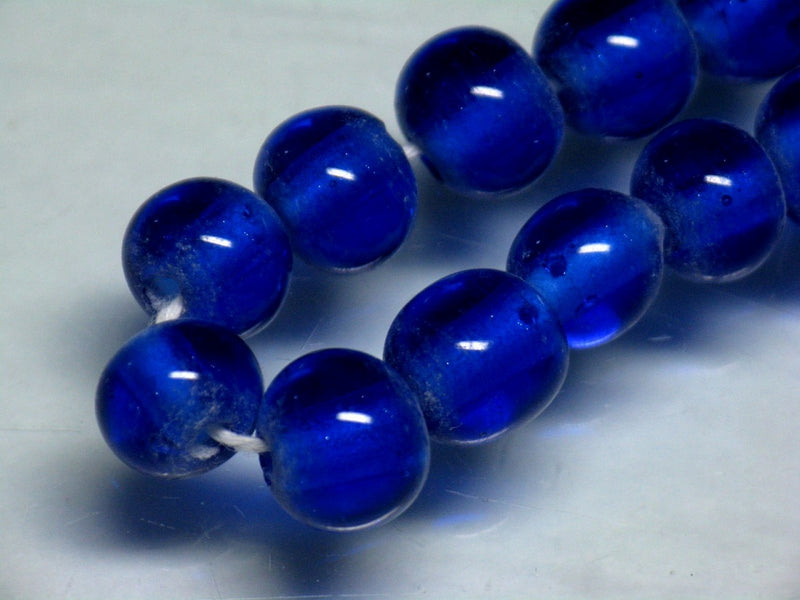 TOKO-BEADS AG015-28N Glass bead (strand) 7.5~8mm AG015-28N ガラスビーズ（連） 7.5~8mm Asian bead & African bead  Handmade,Lampeork,bead,asia,india,ethnic,parts,accessory,beads とんぼ玉,ビーズ,トンボ玉,アジア,インド,エスニック,手作り,パーツ,アクセサリー