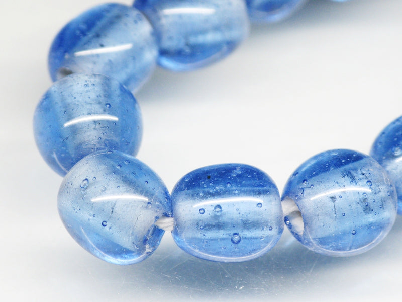 TOKO-BEADS AG015-55N Glass bead (Strand) 7.5~8.5mm AG015-55N ガラスビーズ（連） 7.5~8.5mm Asian bead & African bead  Handmade,Lampeork,bead,asia,india,ethnic,parts,accessory,beads とんぼ玉,ビーズ,トンボ玉,アジア,インド,エスニック,手作り,パーツ,アクセサリー