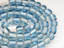TOKO-BEADS AG015-56N Glass bead (Strand) 7~7.5mm AG015-56N ガラスビーズ（連） 7~7.5mm Asian bead & African bead  Handmade,Lampeork,bead,asia,india,ethnic,parts,accessory,beads とんぼ玉,ビーズ,トンボ玉,アジア,インド,エスニック,手作り,パーツ,アクセサリー