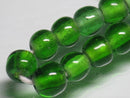 TOKO-BEADS AG015-57N Glass bead (Strand) 7~7.5mm AG015-57N ガラスビーズ（連） 7~7.5mm Asian bead & African bead  Handmade,Lampeork,bead,asia,india,ethnic,parts,accessory,beads とんぼ玉,ビーズ,トンボ玉,アジア,インド,エスニック,手作り,パーツ,アクセサリー