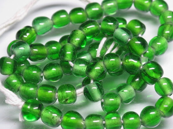 TOKO-BEADS AG015-57N Glass bead (Strand) 7~7.5mm AG015-57N ガラスビーズ（連） 7~7.5mm Asian bead & African bead  Handmade,Lampeork,bead,asia,india,ethnic,parts,accessory,beads とんぼ玉,ビーズ,トンボ玉,アジア,インド,エスニック,手作り,パーツ,アクセサリー
